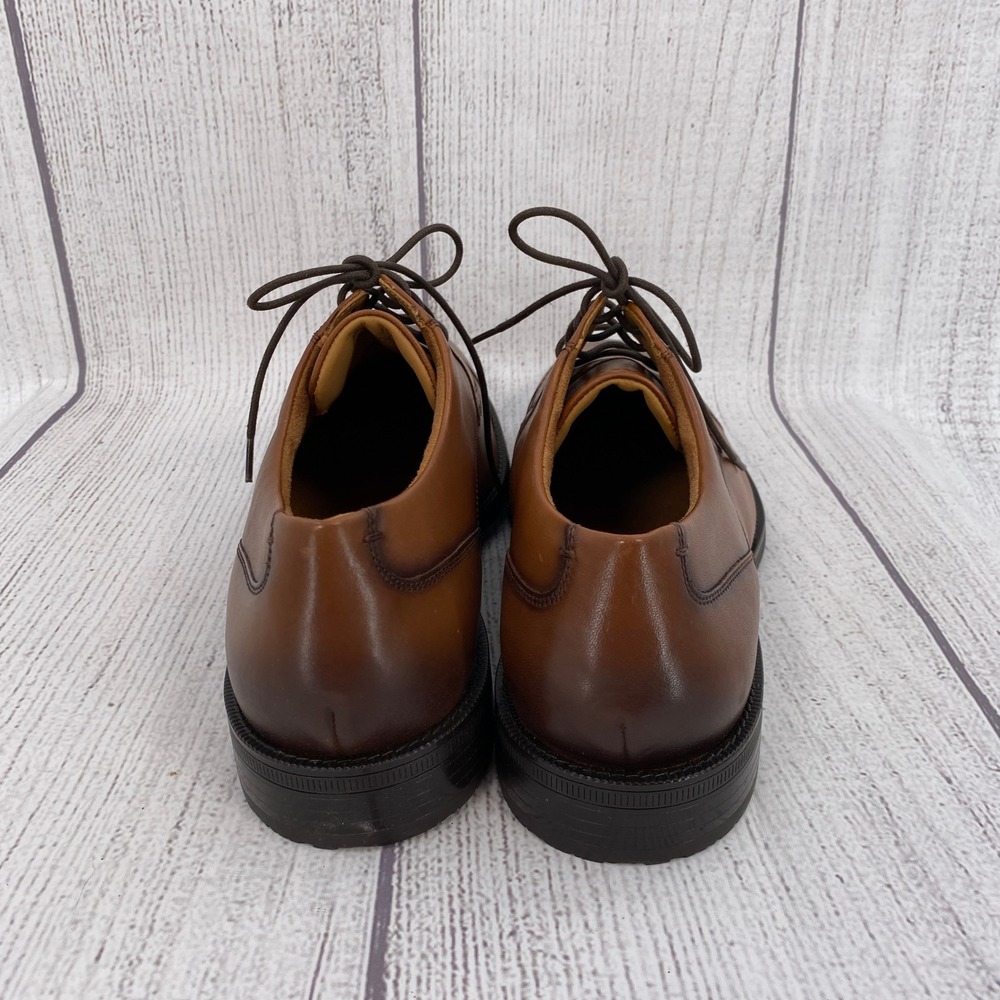 Cole Haan Bedford Cap Toe Oxford Men 13 British Tan Leather Grand 360 Dress Shoe - Picture 8 of 12